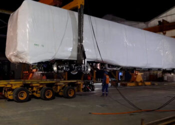 «¡Ya hay Tren Maya!» Primer convoy sale de Hidalgo hacia Cancún
