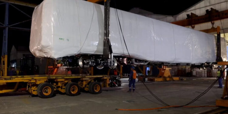 «¡Ya hay Tren Maya!» Primer convoy sale de Hidalgo hacia Cancún