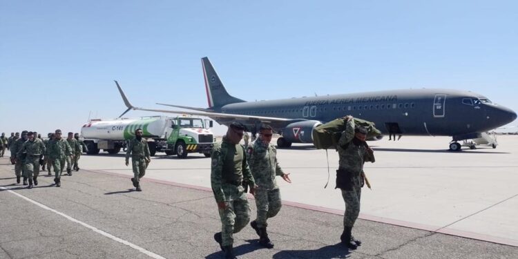 Llegan mil 500 elementos de Sedena para fortalecer estrategia de seguridad pública en Sonora