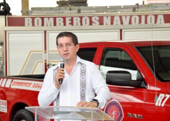 Recibe bomberos Navojoa equipo de rescate de tecnología de primera generación