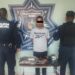 Captura Policía Municipal a presunto ladrón de plantel educativo