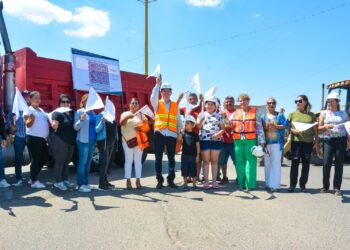 Comienzan mejoras al bulevar sonora con arreglo en pavimentación
