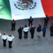 Preside Alcalde honores a la Bandera en el Cerro de la Campana