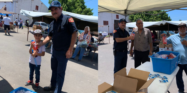 Protección Civil trabaja en la prevención de golpes de calor.