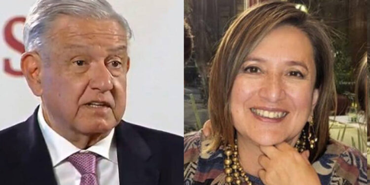 Insiste López Obrador que Xóchitl Gálvez es impulsada por empresarios e intelectuales