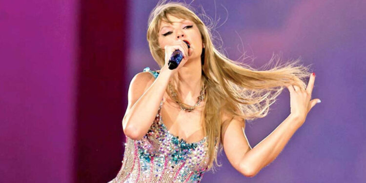 Taylor Swift, la reina absoluta; la estrella musical del momento cantó para 58 mil fans