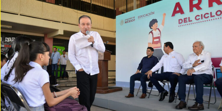 Inicia con gran éxito ciclo escolar 2023-2024 en Sonora: Gobernador