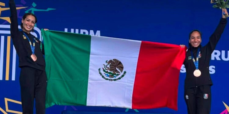 ¡Orgullo mexicano! Mariana Arceo y Mayan Oliver consiguen bronce en Mundial de Pentatlón
