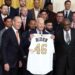 El presidente Biden recibe a los Astros de Houston en Casa Blanca