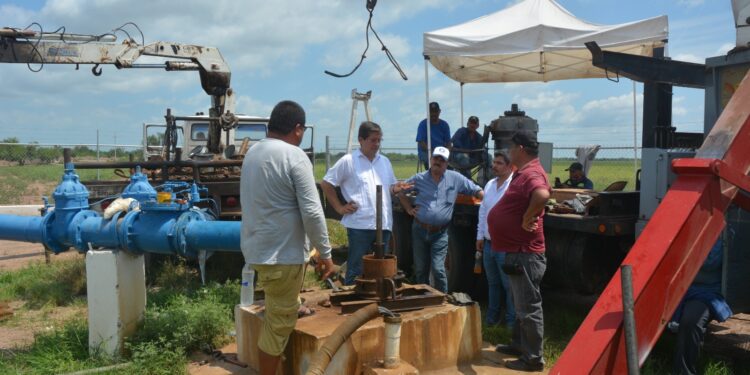 OOMAPASN rehabilita el pozo  LA POTABLE