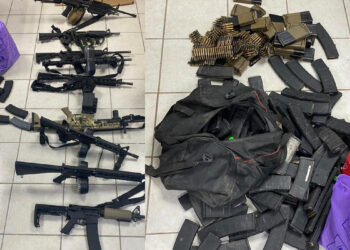 Mesa Estatal de Seguridad decomisa más de 30 armas, 18 vehículos y distintos narcóticos en San Luis Río Colorado