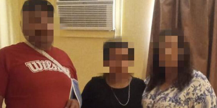 Elementos de AMIC reúnen a menor rescatada con sus padres
