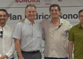 Clausura alcalde de Navojoa reunión del consejo de Cuenca Del Río Mayo