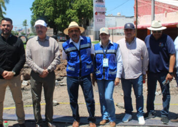 Avanzan trabajos de reposición de tubería de importantes colectores de la red sanitaria tras daños por tormenta “Hilary”