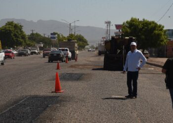 Recorre Alcalde obras en procesos de pavimentación