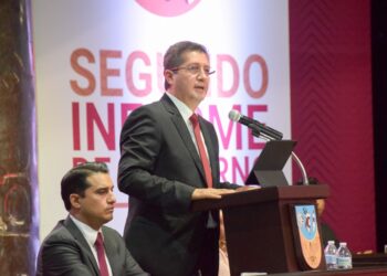 “CON DECISIONES RESPONSABLES, ESTAMOS SENTANDO LAS BASES DE UN MEJOR NAVOJOA”: Jorge Elías Retes en segundo Informe de Gobierno