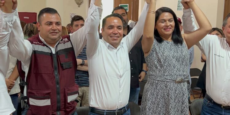Nombran a Heriberto Aguilar presidente estatal de Morena