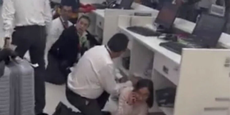 Balacera en el AICM deja dos policías heridos y un sujeto detenido
