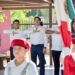 Entrega Elías Retes instrumental para banda de guerra en primaria “angelita c. de valdez”