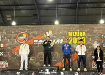 Conquista alumno de Cobach Sonora campeonato en mundial juvenil de karate do