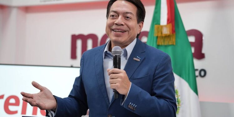 Dirigir a MORENA en estos tiempos estelares es el mayor Honor y Responsabilidad: MARIO DELGADO