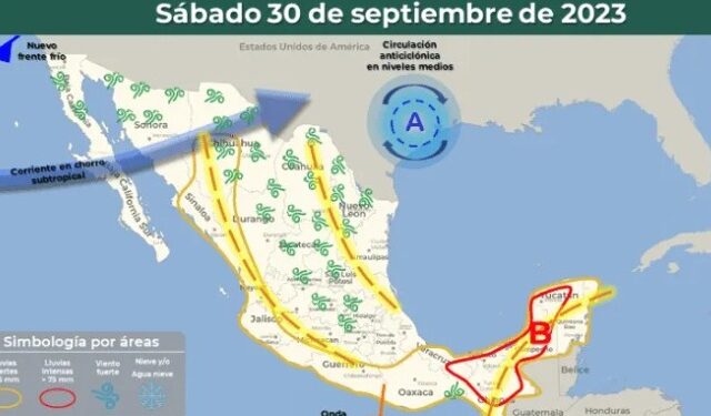 Hoy entra el nuevo frente frío