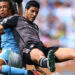 Santo tropezón de Raúl Jiménez y el Fulham