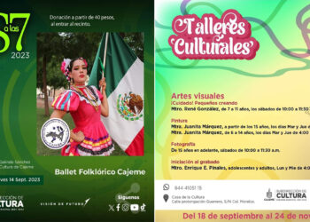Cultura Municipal Convoca A La Comunidad Cajemense A Participar En Cursos Culturales