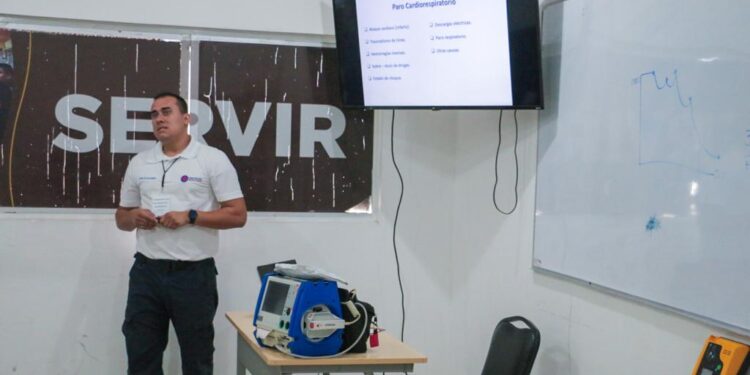 Se Capacita Academia De Policía Municipal Con Curso De Primeros Auxilios