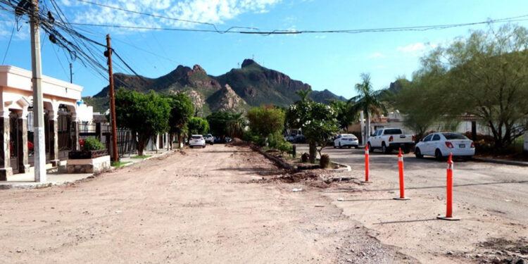 Inicia Ayuntamiento de Guaymas dos importantes obras en sector Las Plazas