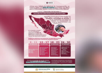 Del 18 al 23 de septiembre, se abre la convocatoria para la Beca Benito Juárez de #EducaciónBásica en #Sonora 