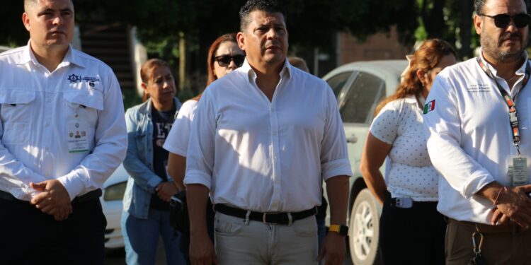 Promueve Policía Municipal Valores Y Unidad Con Lunes Cívico