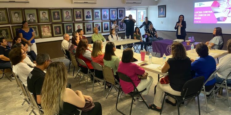 Presentan programa de actividades para el “mes rosa”