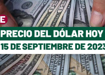 ¡Peso abre con ganancias! Precio del dólar hoy 15 de septiembre de 2023 en bancos de México