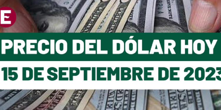 ¡Peso abre con ganancias! Precio del dólar hoy 15 de septiembre de 2023 en bancos de México