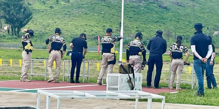 Elementos de AMIC logran tercer lugar en tiro policial a nivel nacional