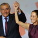Adán Augusto López y Claudia Sheinbaum se dan abrazo de unidad