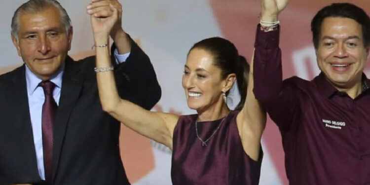 Claudia Sheinbaum prepara campaña tras ganar encuesta de Morena