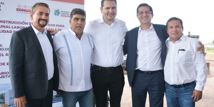 Inicia construcción de un TRIBUNAL LABORAL en  NAVOJOA
