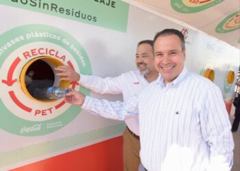 Inaugura Toño Astiazarán Estación de Reciclaje Comunitaria en parque Copacabana