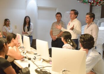 Abren en Palacio de Navojoa registro al programa “JÓVENES CONSTRUYENDO EL FUTURO”