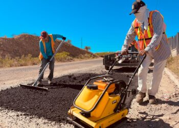 Intensifica Gobierno de Nogales  Plan de Bacheo
