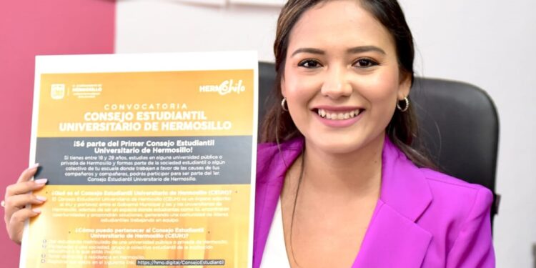 Convoca IHJ a formar parte del Consejo Estudiantil Universitario de Hermosillo