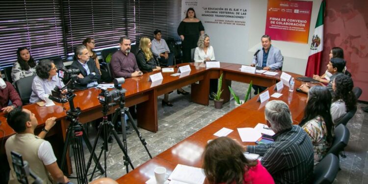 Une esfuerzos SEC Sonora con Fundación Coppel, Instituto Natura y Unesco a favor del desarrollo educativo del alumnado
