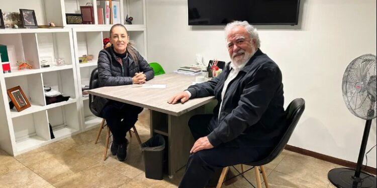 Suma Sheinbaum a Encinas como compañero de lucha