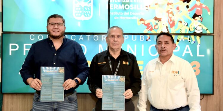 Convoca Ayuntamiento de Hermosillo al Premio Municipal del Deporte 2023
