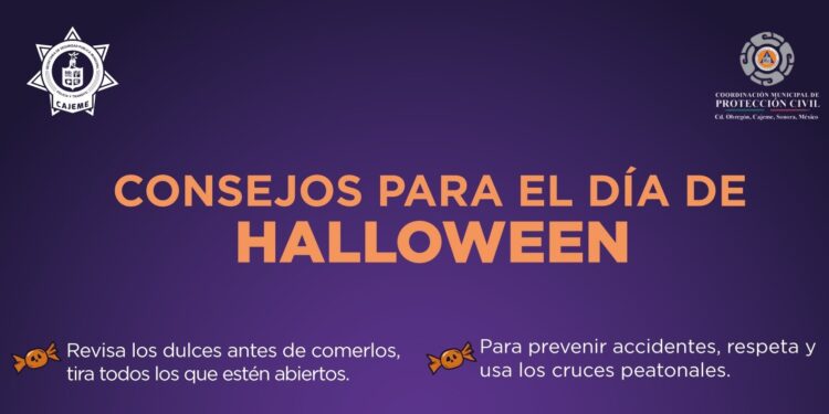 Emite la SSPM recomendaciones para el día de HALLOWEEN