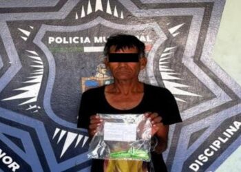 Agentes de la SSPM aprehenden  a sujeto por delito contra la salud