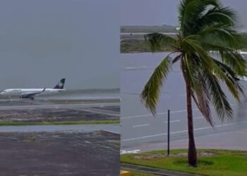 Cierran aeropuertos de Los Mochis, Culiacán y La Paz por ‘Norma’