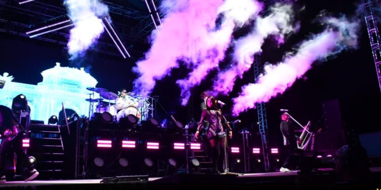 Gran cierre con el concierto de Matute en el primer día del Festival del Globo en Hermosillo